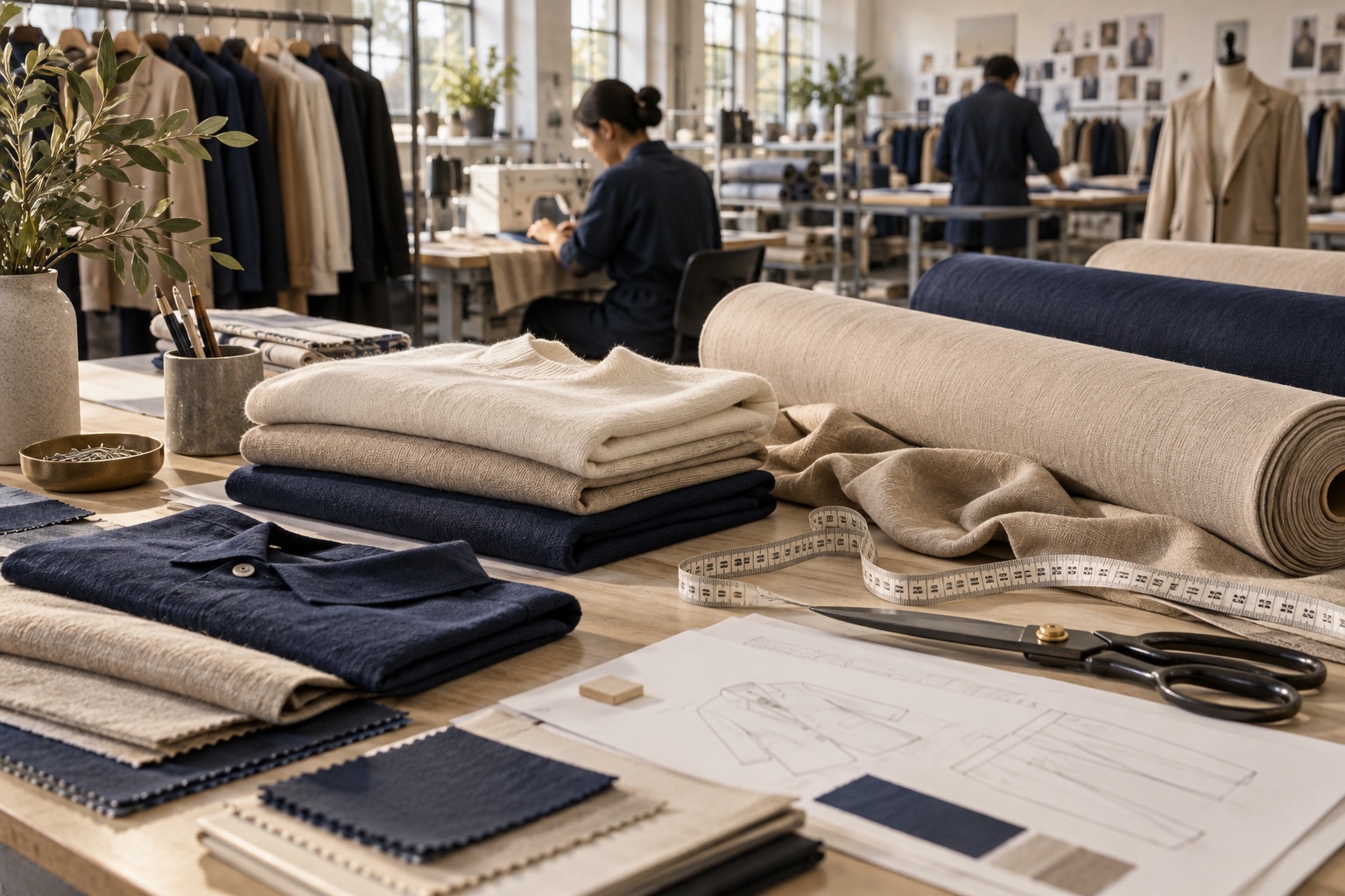Apparel design and manufacturing materials